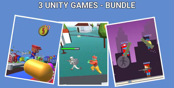 3 Unity Games - Bundle